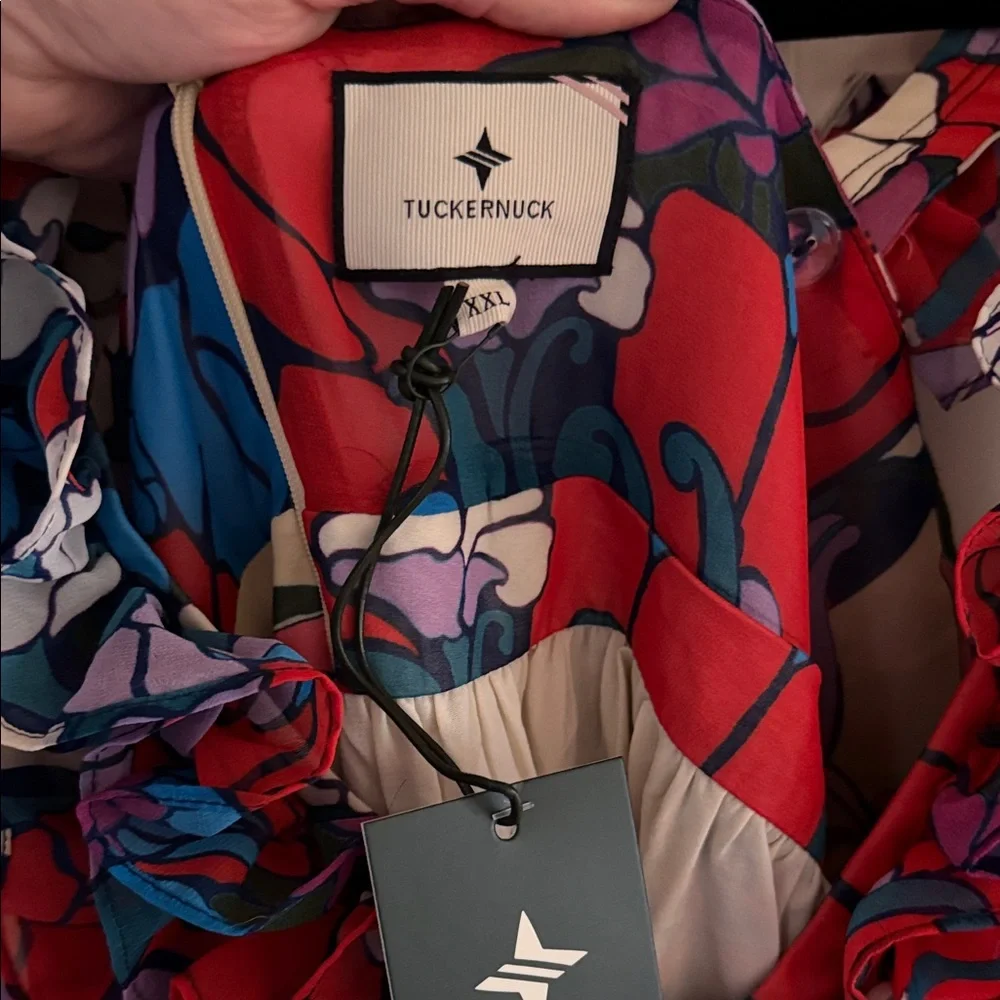 Tuckernuck Climbing Cosmos Priscilla Maxi Dress - Picture 6 of 8